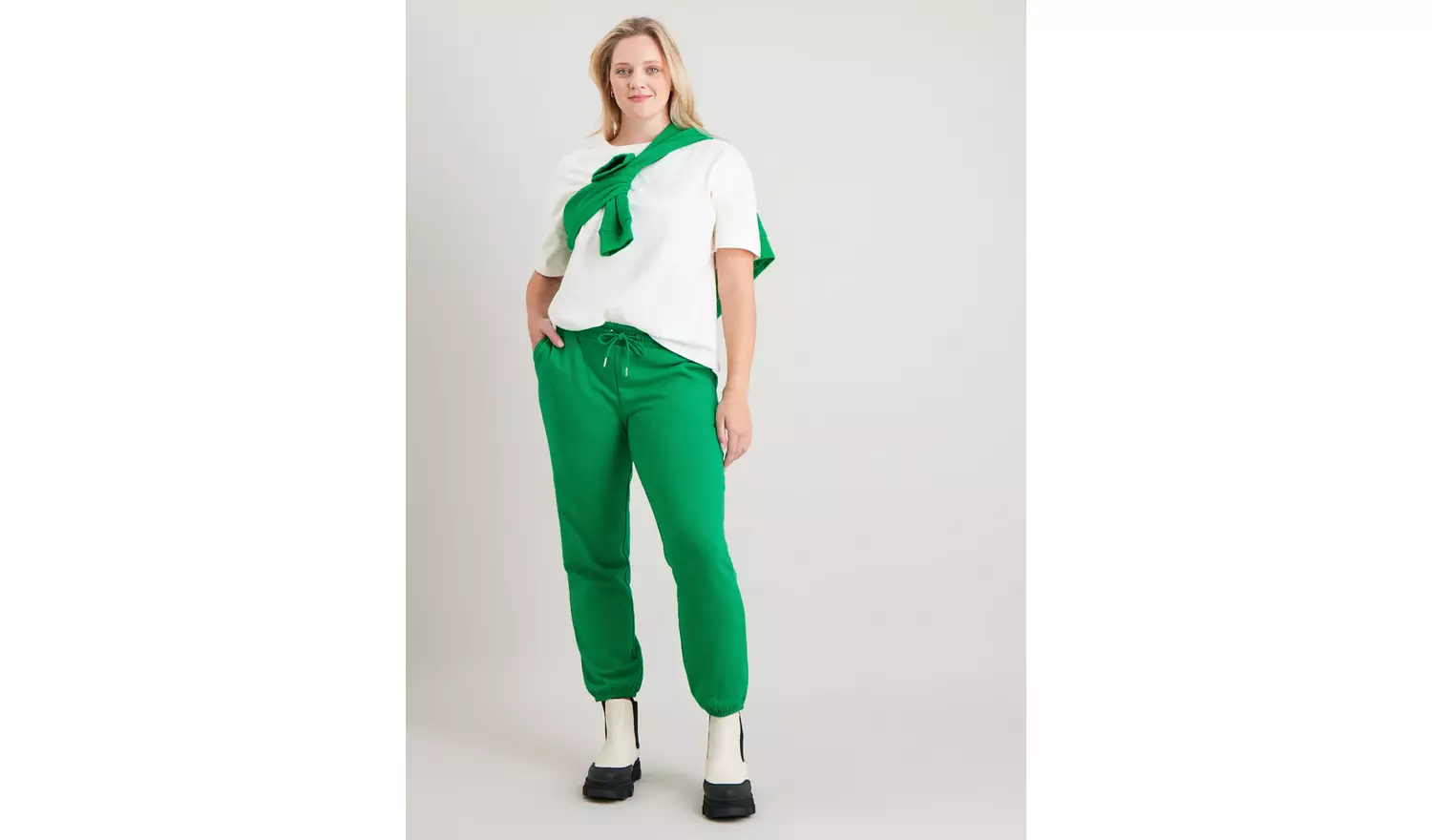 Bright Green Coord Joggers - 10