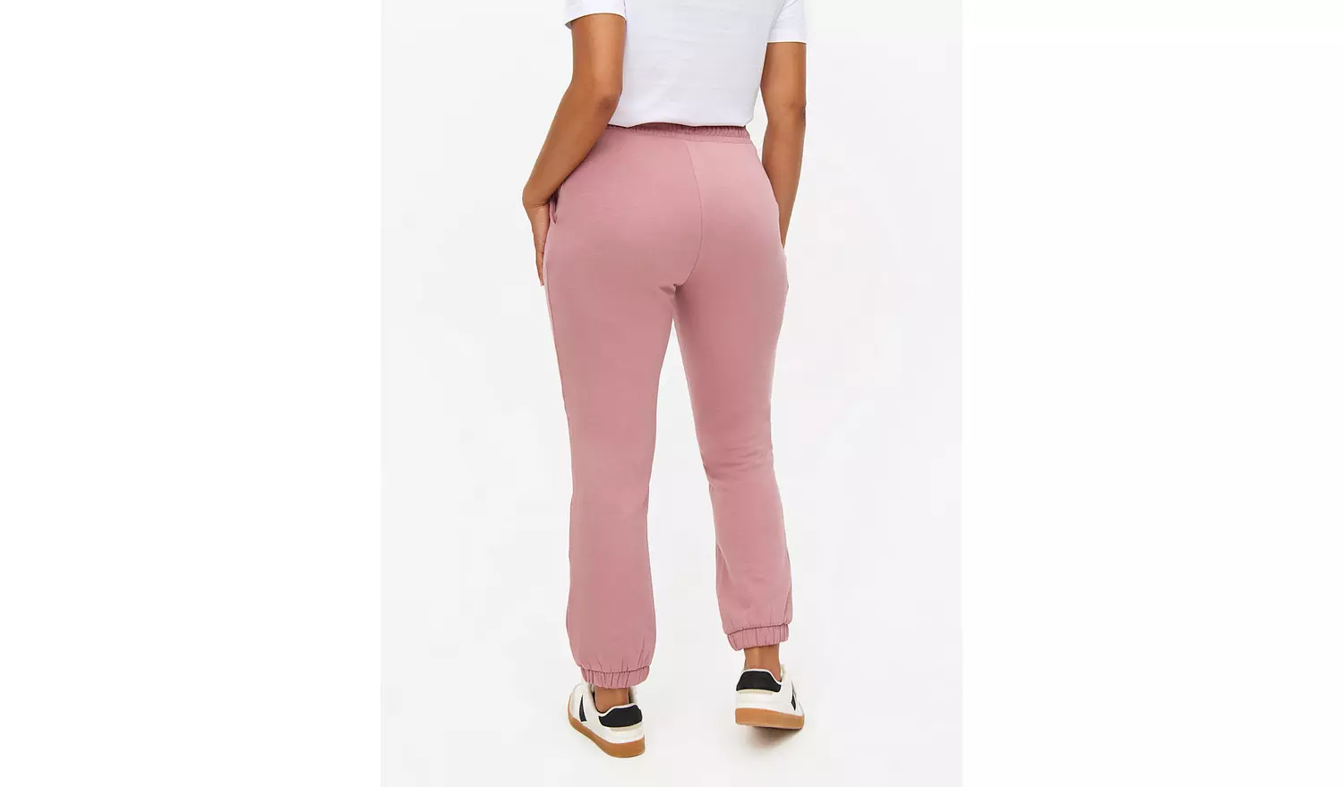 Pink Tapered Coord Joggers M