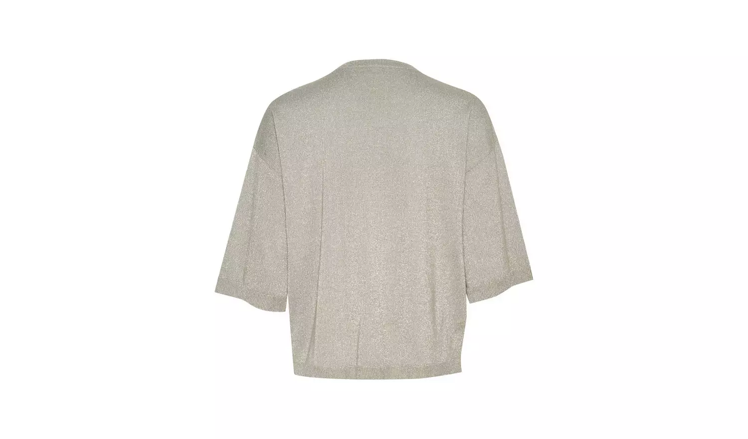 KAFFE Regina Half Sleeve Open Front Cardigan Green XS