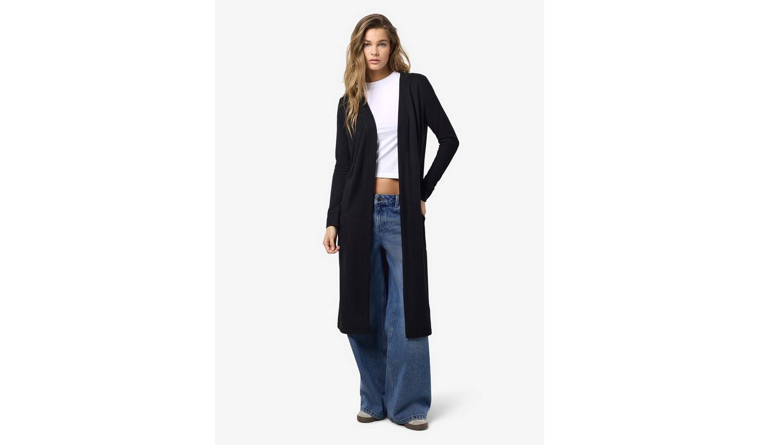 NOISY MAY Long Sleeved Long Cardigan S