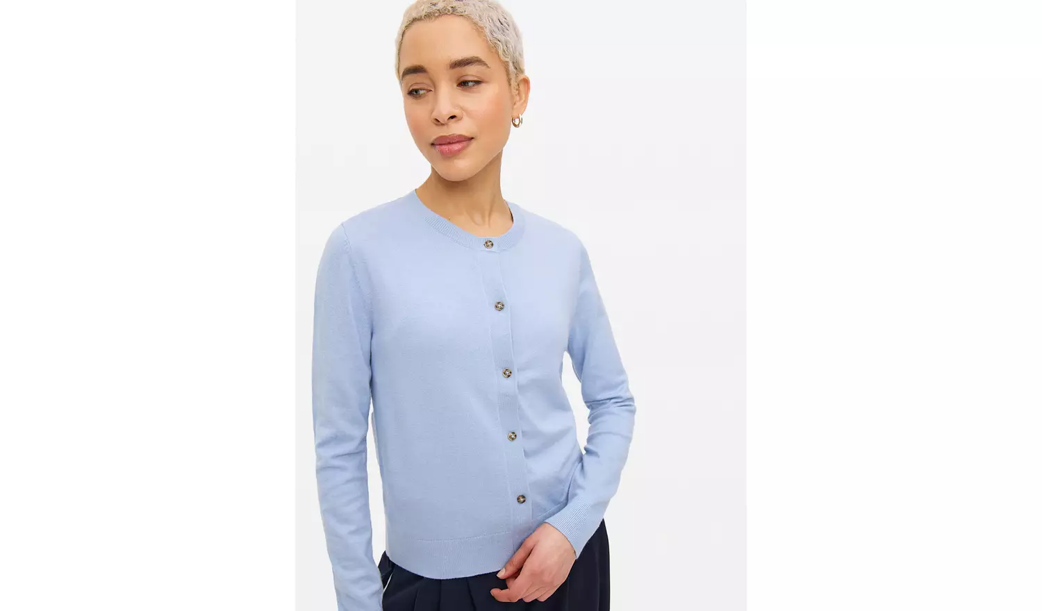 Blue Soft Touch Core Cardigan 6