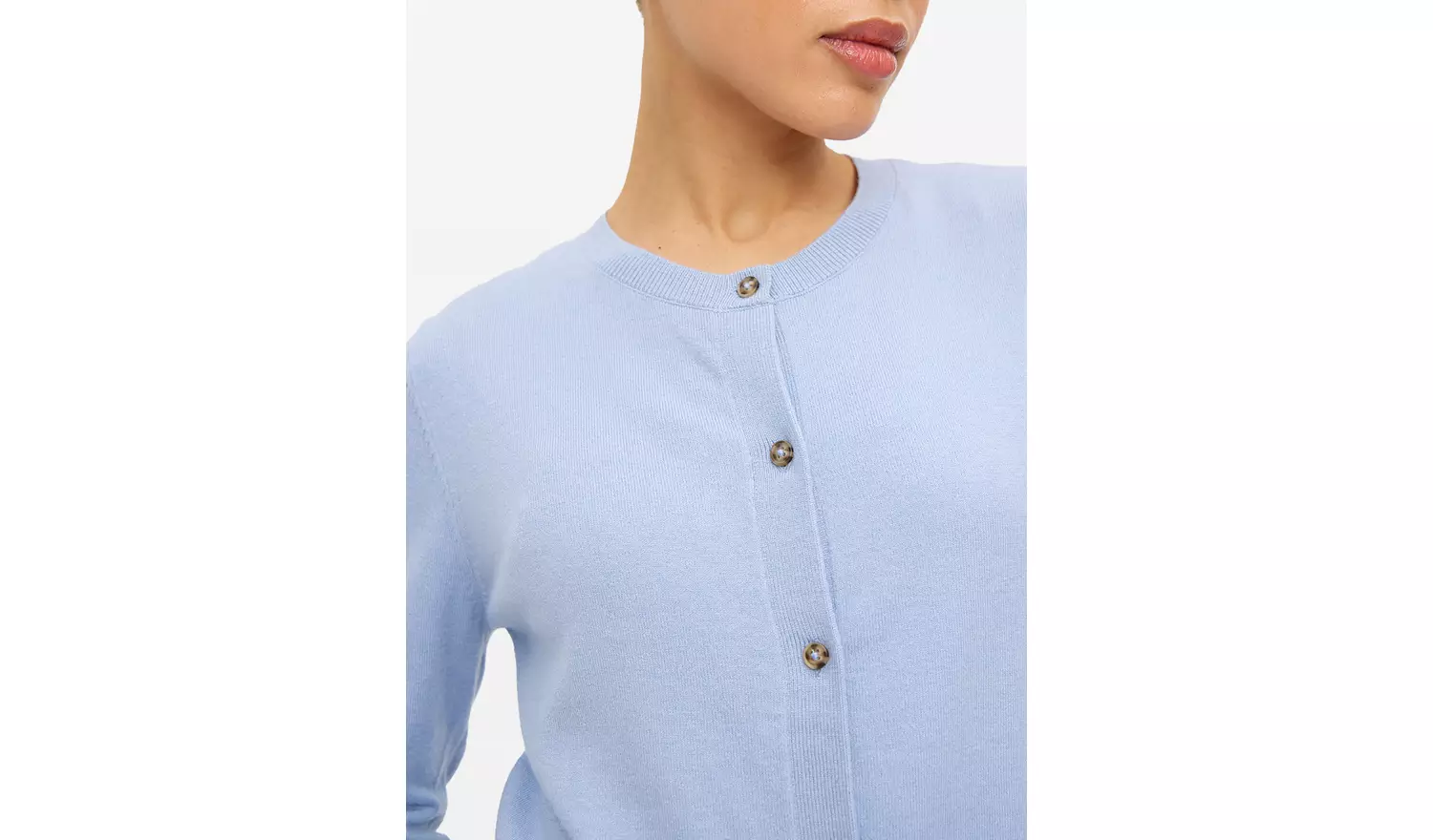 Blue Soft Touch Core Cardigan 10