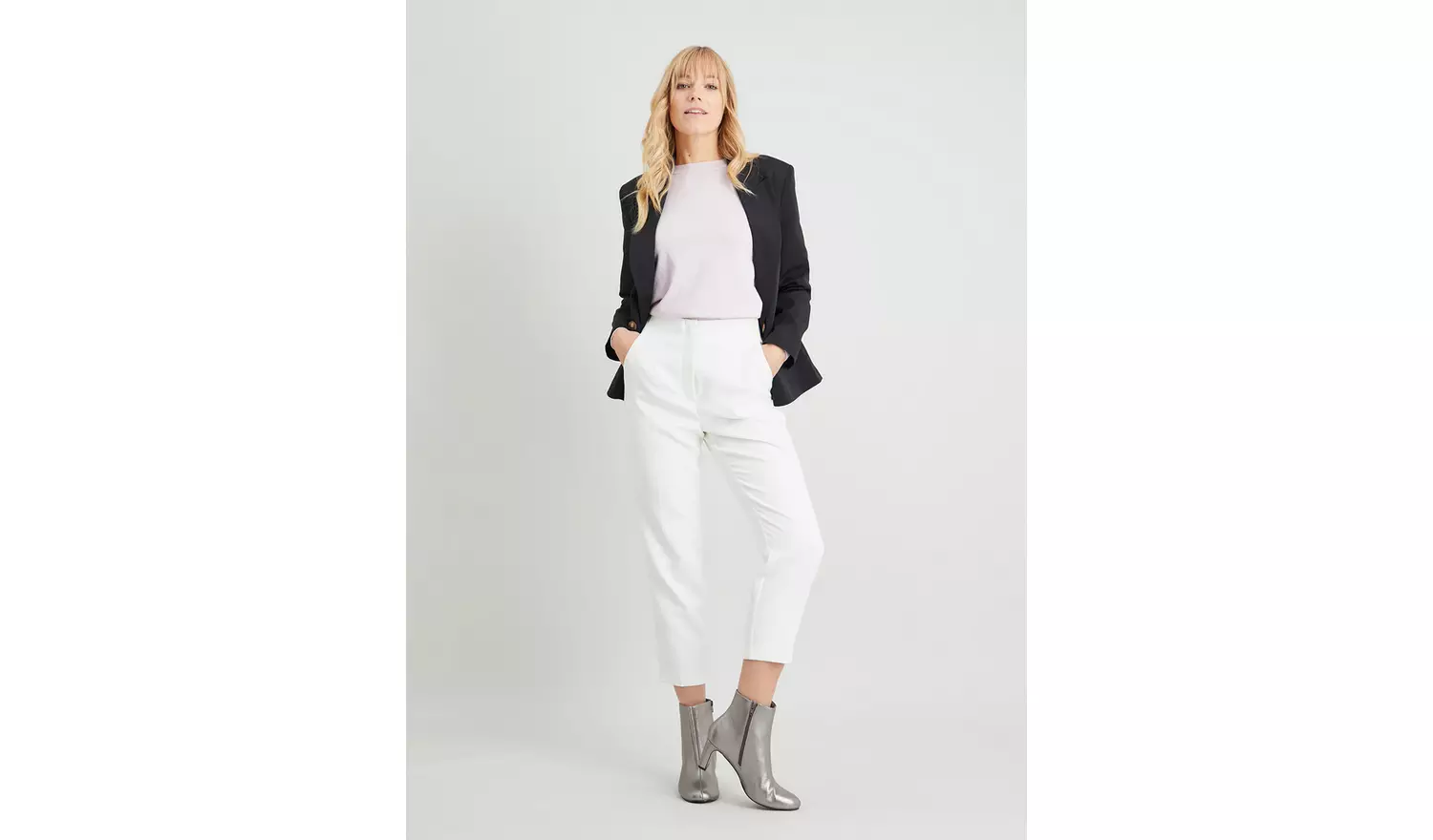 Pink Sparkle Crew Neck Jumper - M