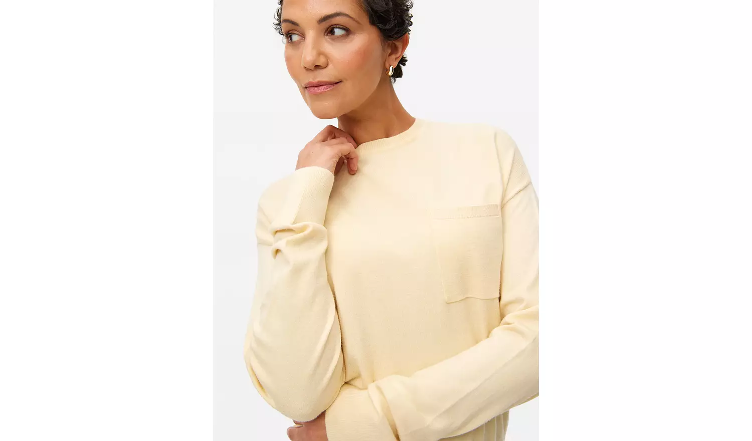 Light Yellow Soft Touch Pocket Jumper16