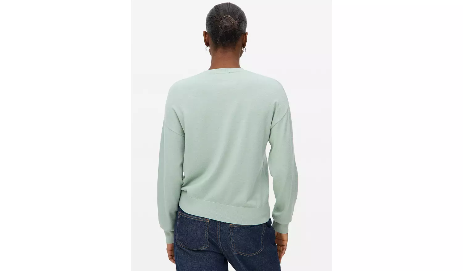 Pale Green Soft-Touch Pocket Jumper 18