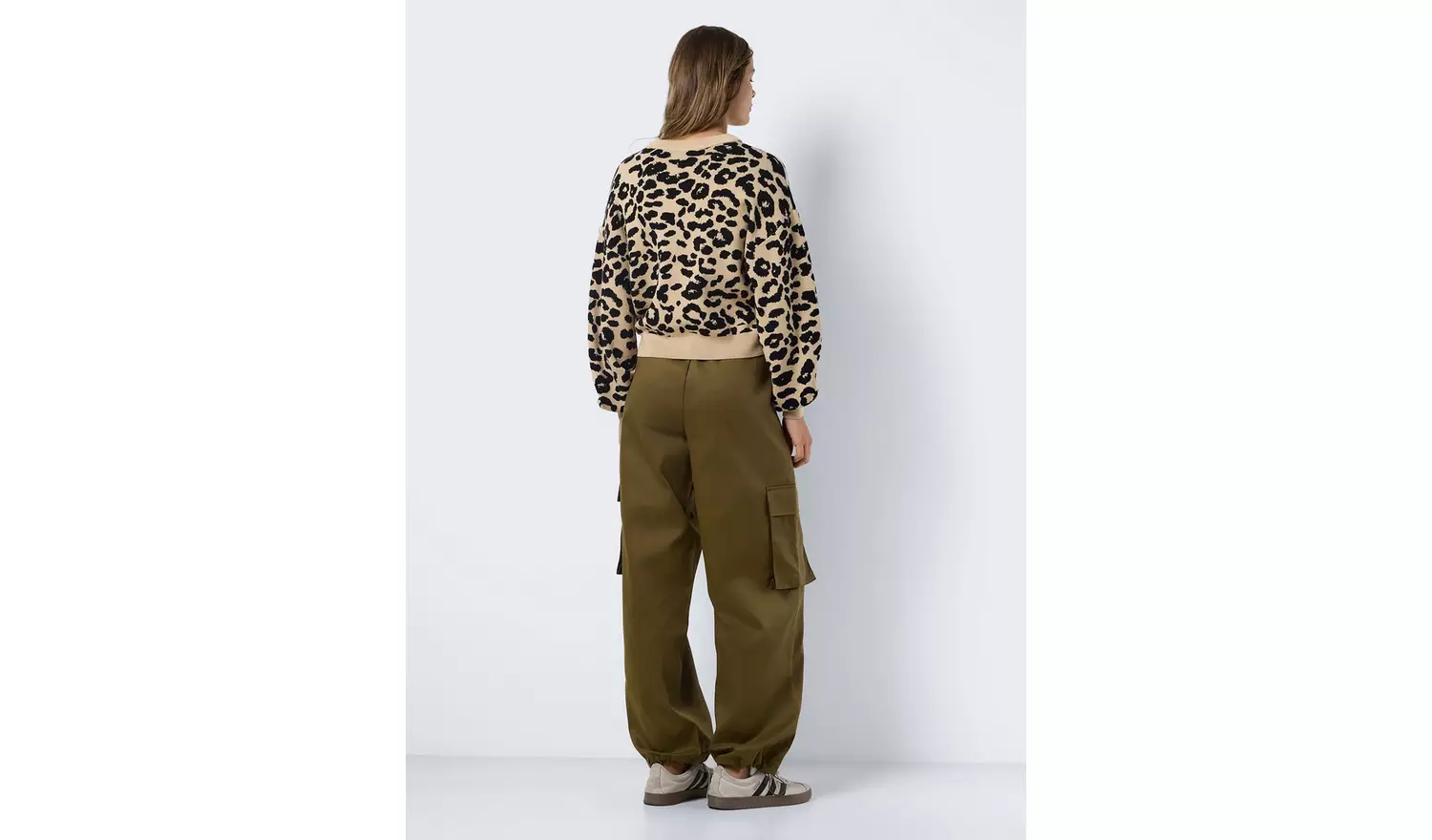 NOISY MAY O-Neck Printed Knit XL