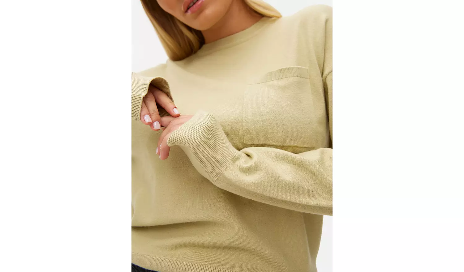 Light Khaki Soft Touch Core Jumper 14