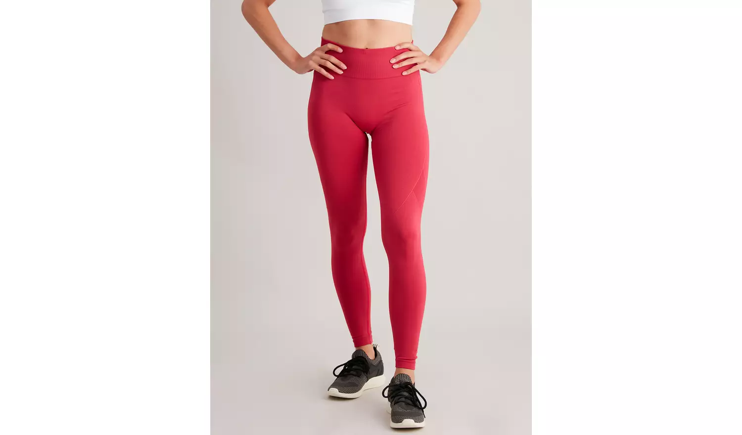 Active Pink Seamless Leggings - XL