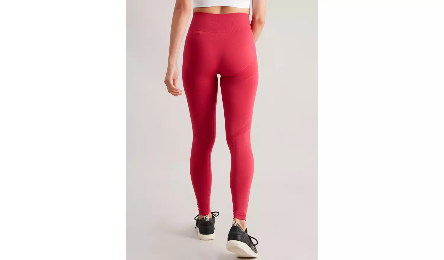 Active Pink Seamless Leggings - XL