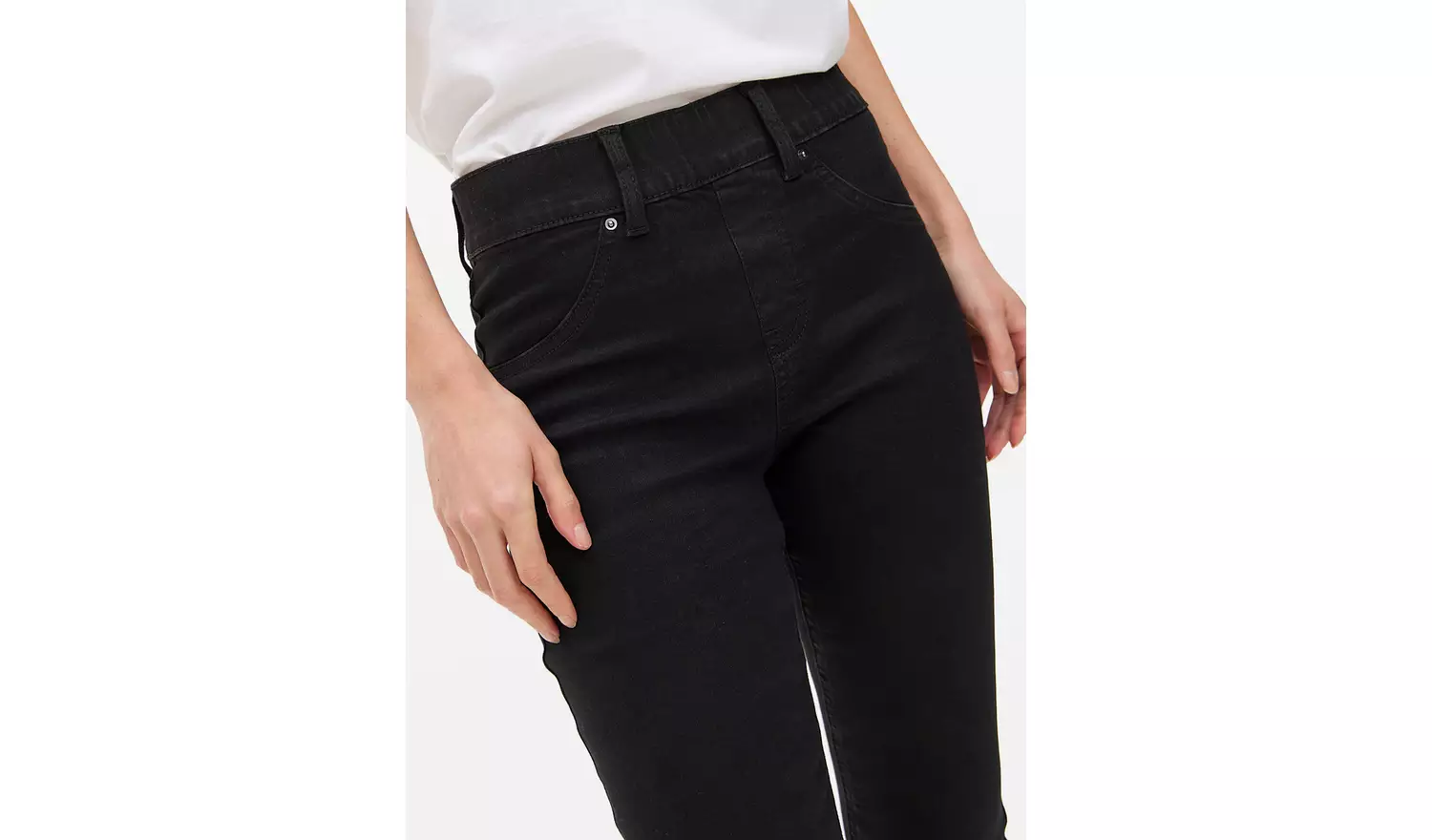 Black Denim Jeggings 8