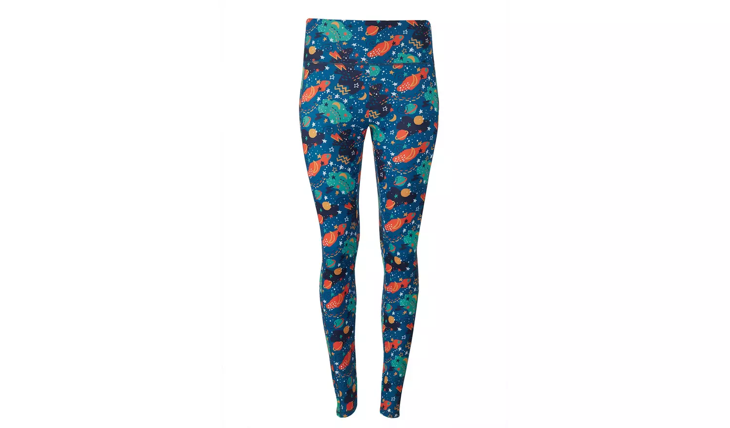 FRUGI Blue Interstellar Print Cosmo Leggings 18