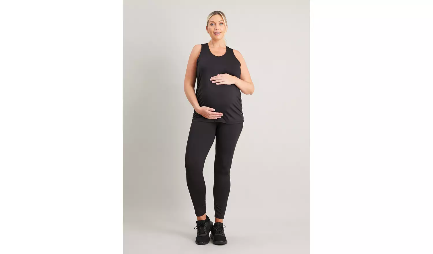 MATERNITY Active Black Leggings - 18