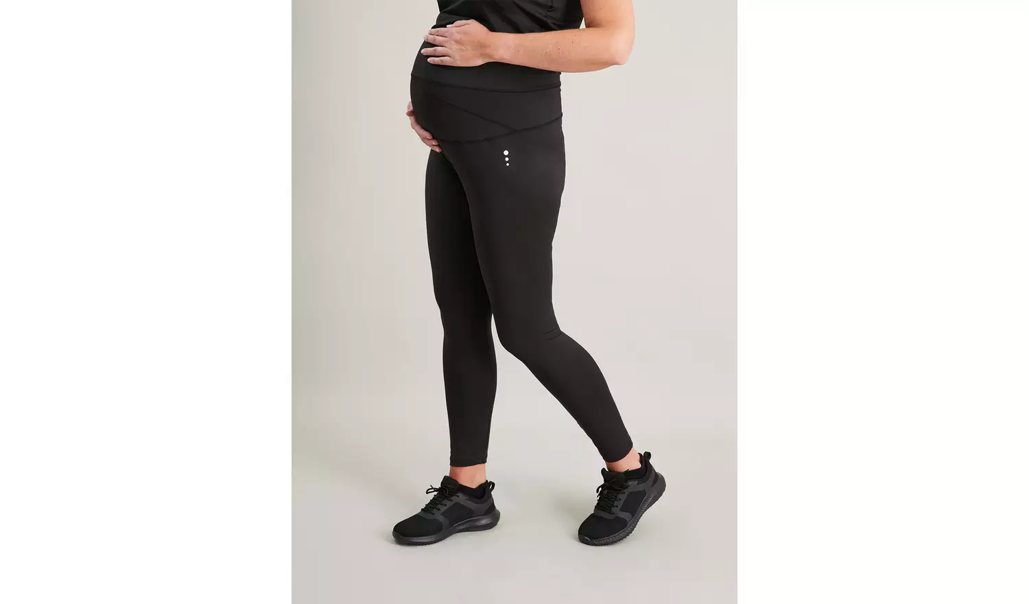MATERNITY Active Black Leggings - 20