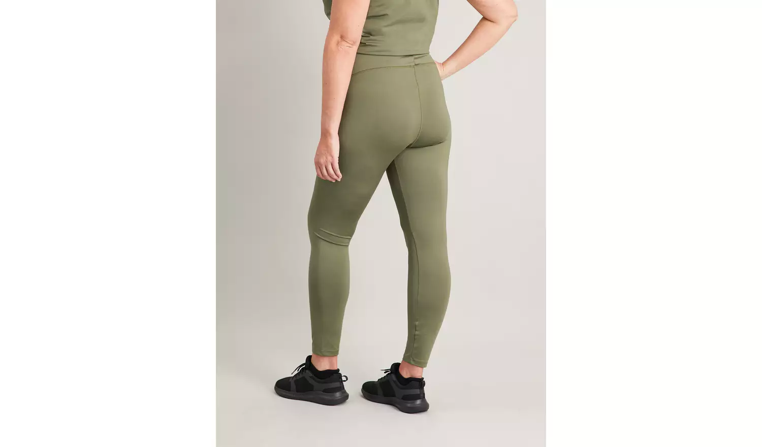 MATERNITY Active Khaki Leggings - 8