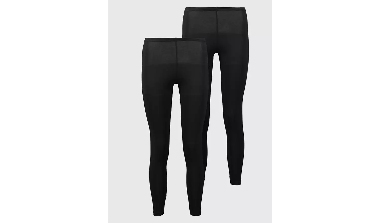 Black Leggings 2 Pack - 16-18