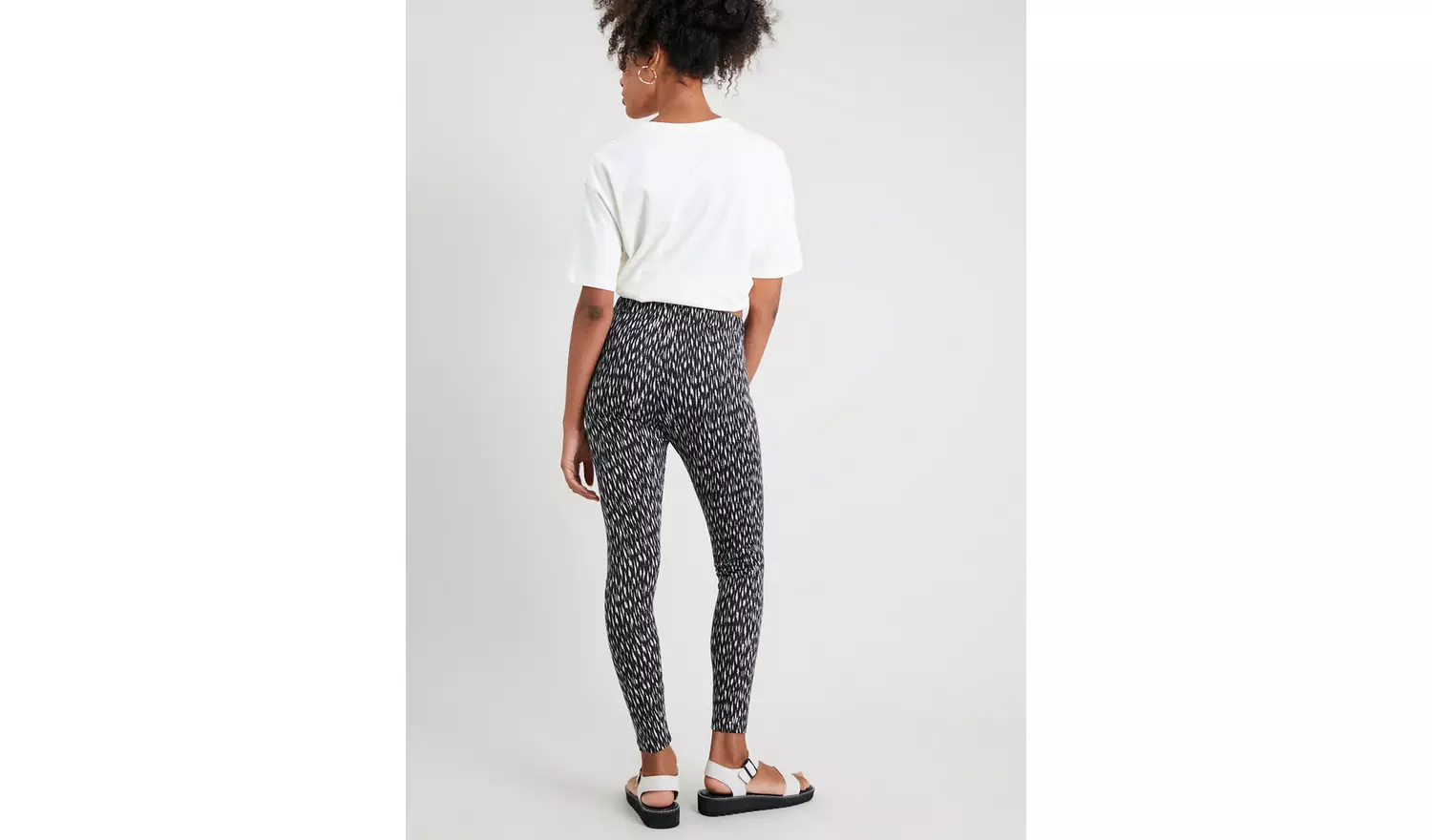 Mono Mark Making Leggings - 10
