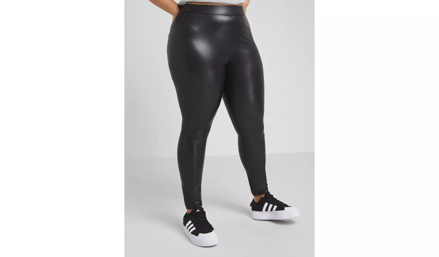 SIMPLY BE Pu Leggings 10