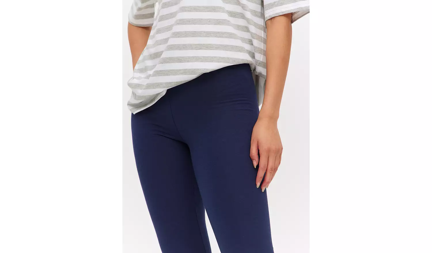 Navy Core Leggings 2 Pack L
