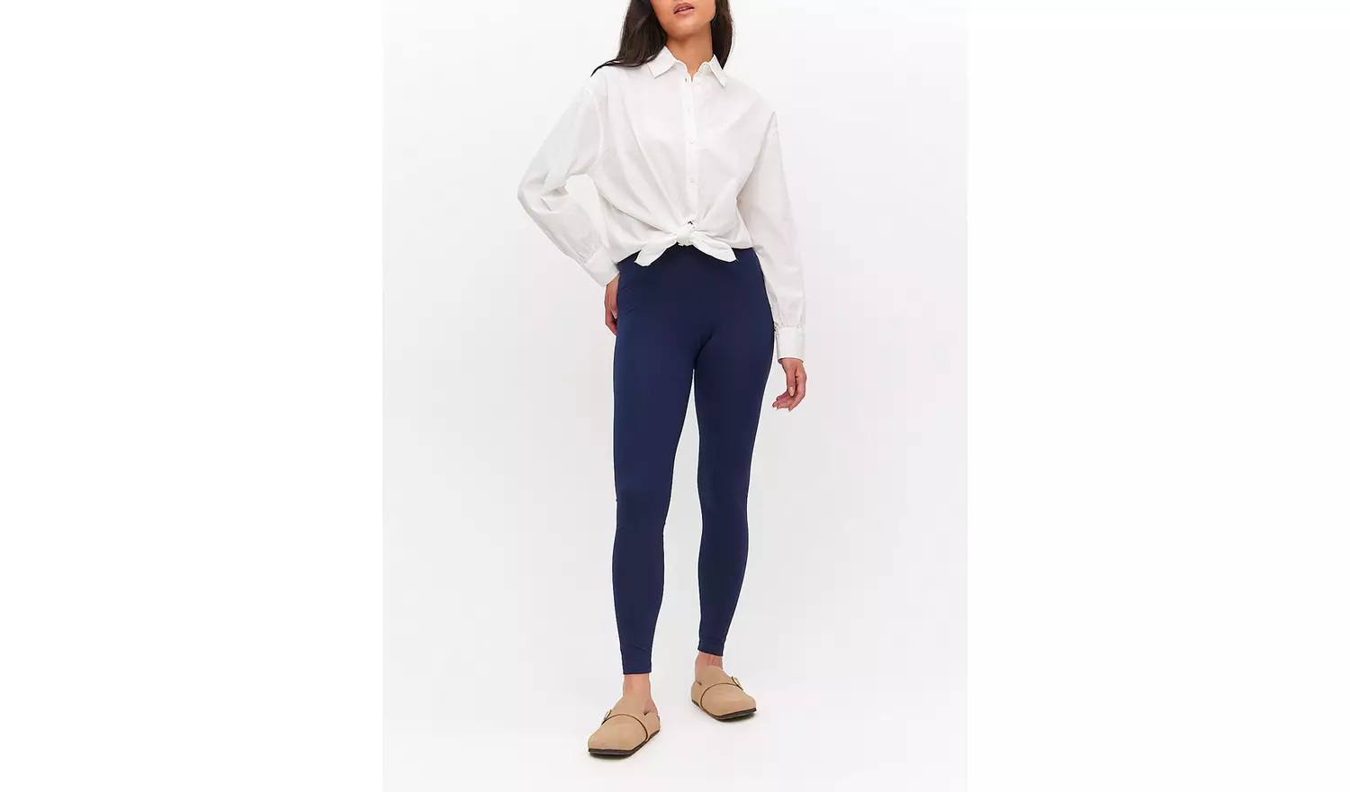 Navy Modal Blend Soft Touch Leggings XL
