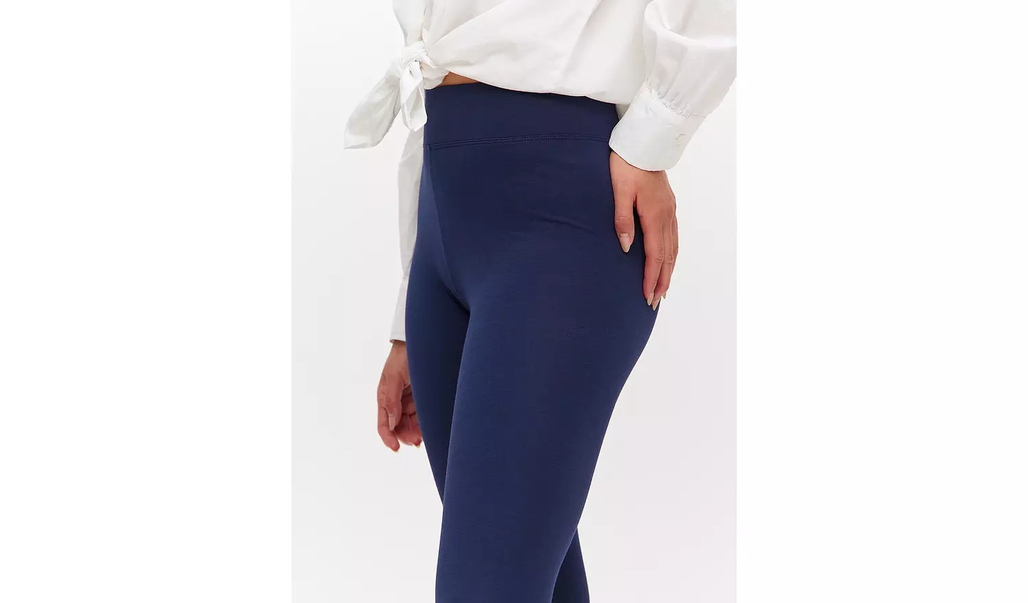 Navy Modal Blend Soft Touch Leggings XL