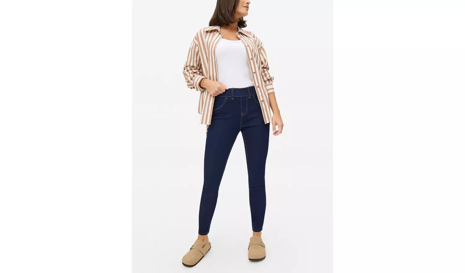 Dark Washed Denim Jeggings10