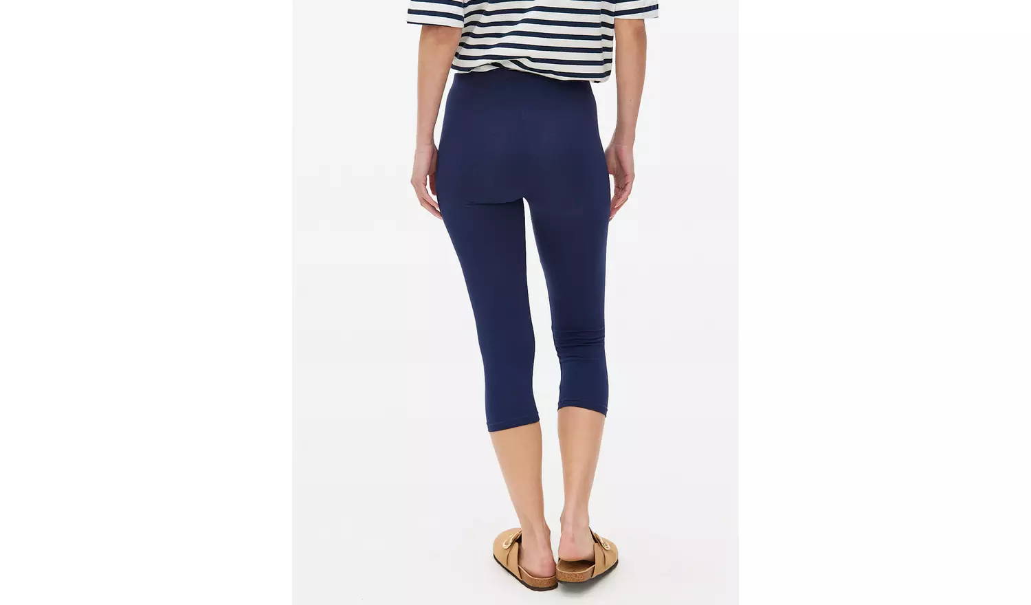 Navy Cropped Leggings 2 Pack XL