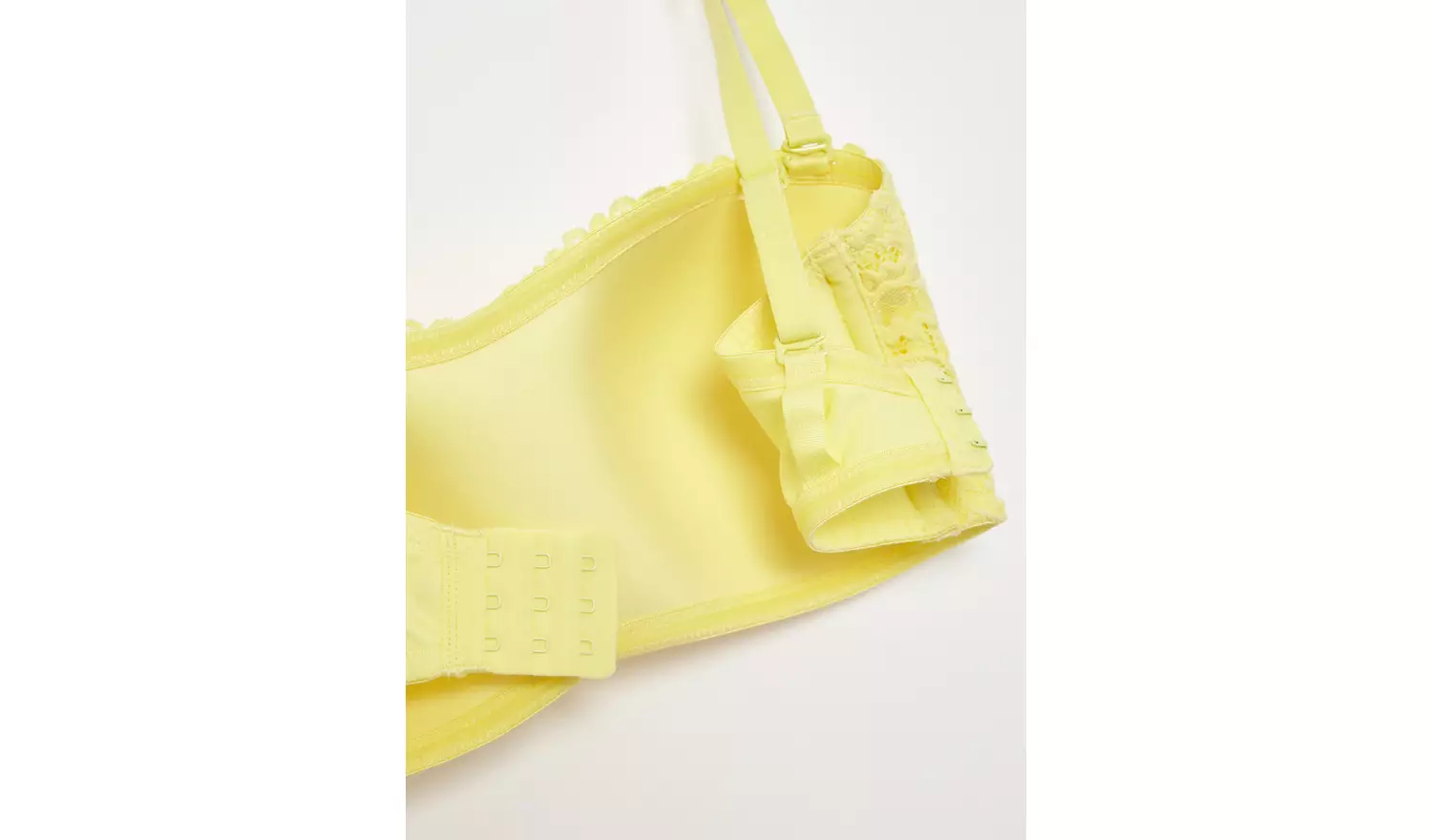 Yellow Comfort Lace Multiway Bandeau Bra - 12