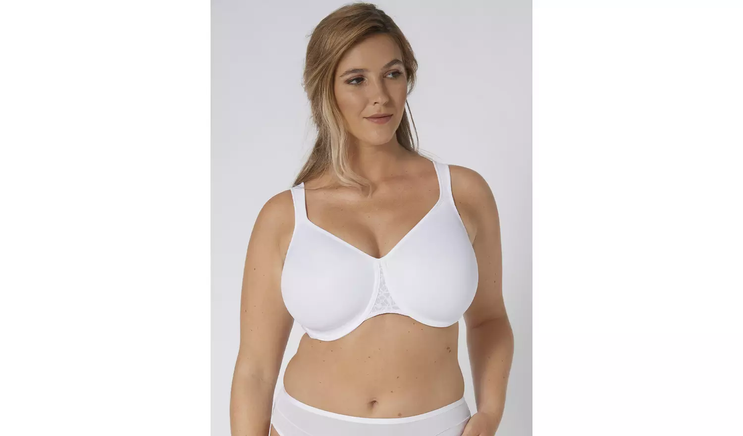 TRIUMPH White Comfort Minimiser Bra 40E