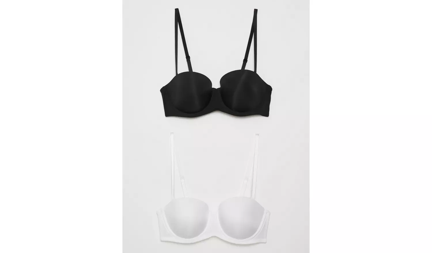Black & White Multiway Balcony Bra 2 Pack 32DD