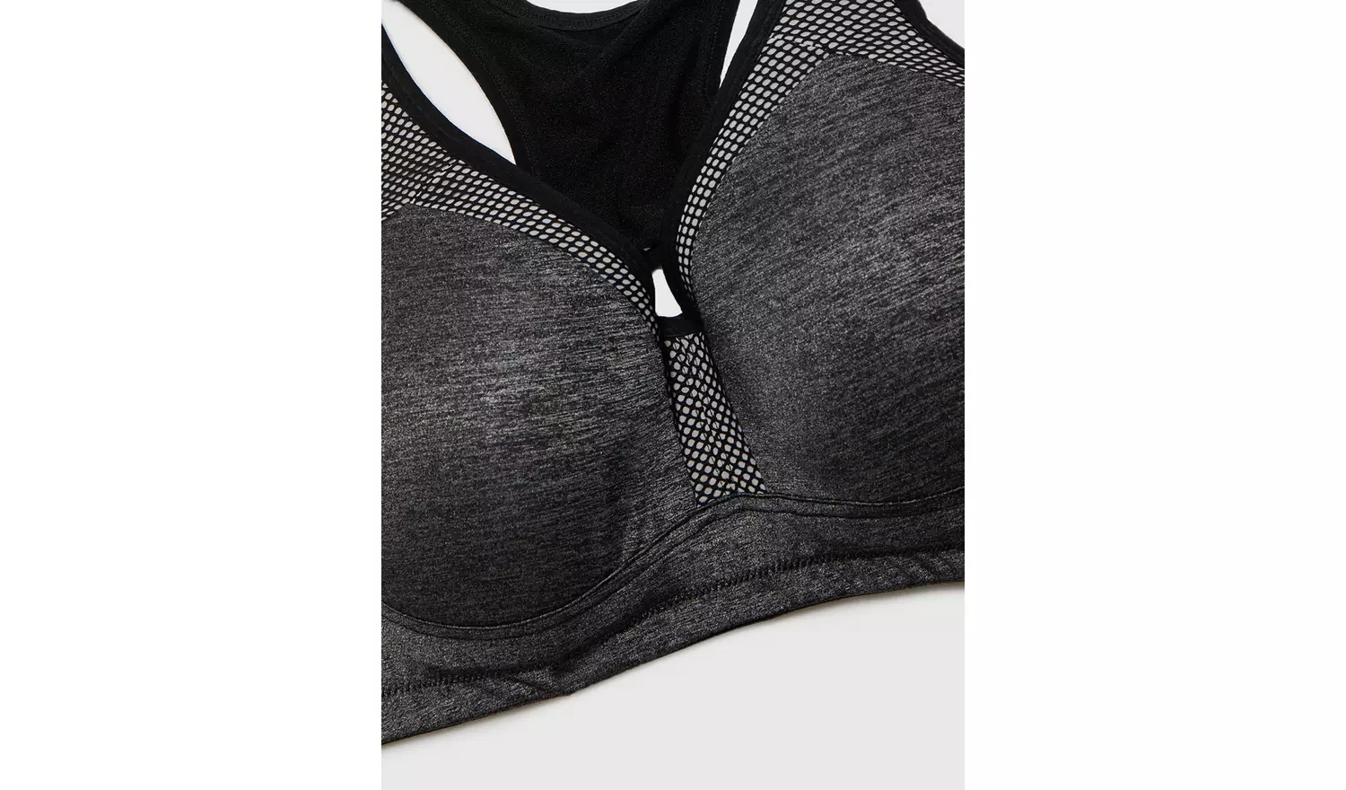 A-DD Active Grey High Impact Sports Bra - 42E