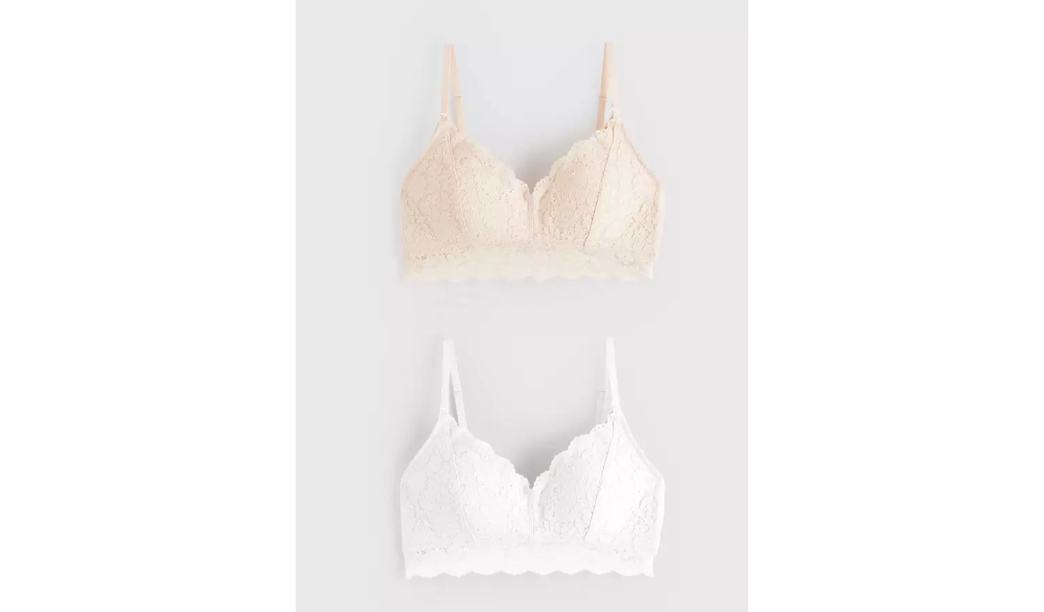 A-E MATERNITY Lace Supersoft Nursing Bras 2 Pack 34E