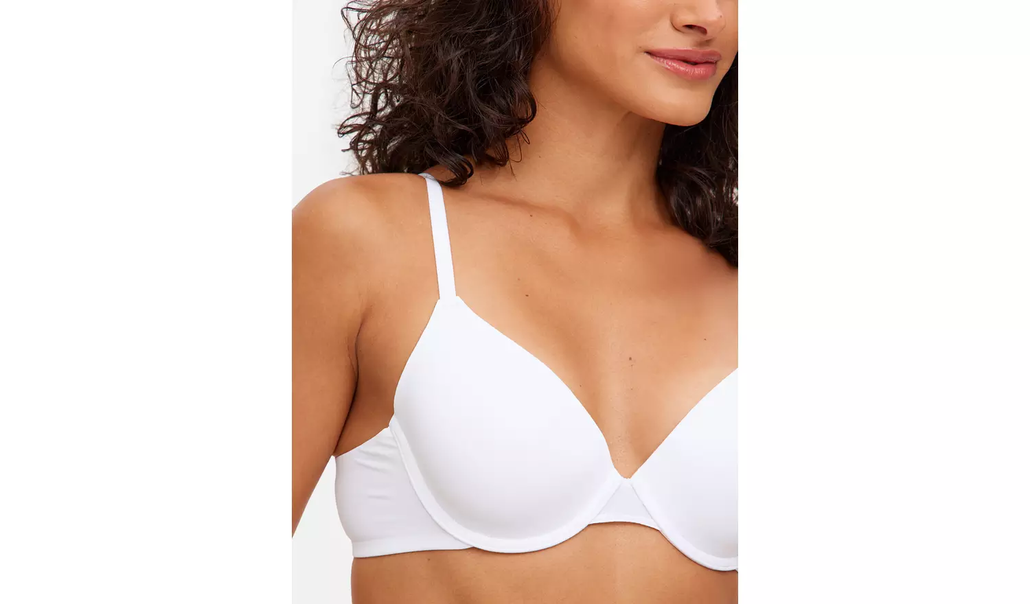 White Soft Touch T-Shirt Bra 36DD