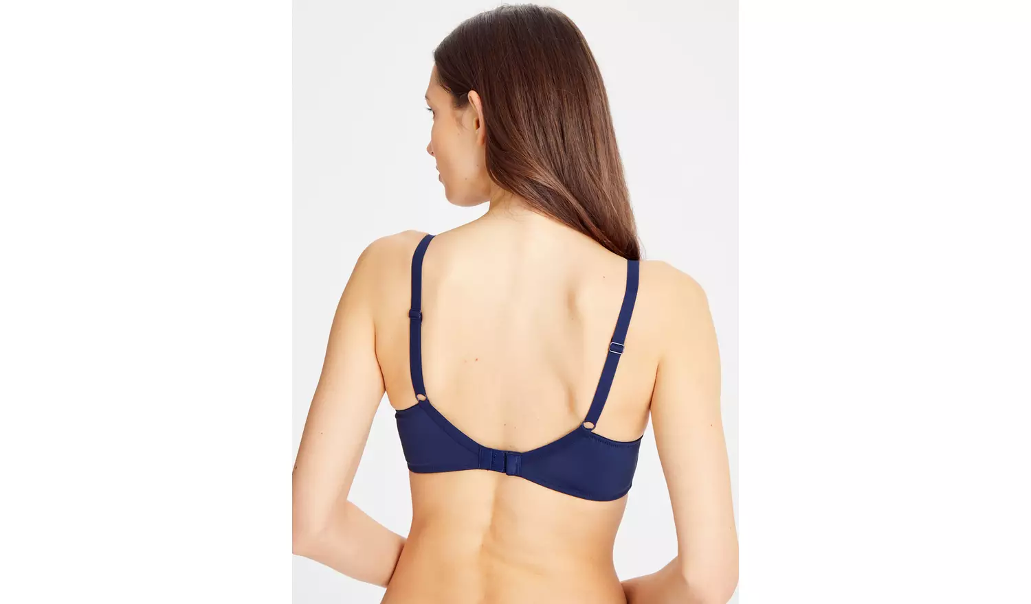 Navy & Beige Balcony Bras 2 Pack38B