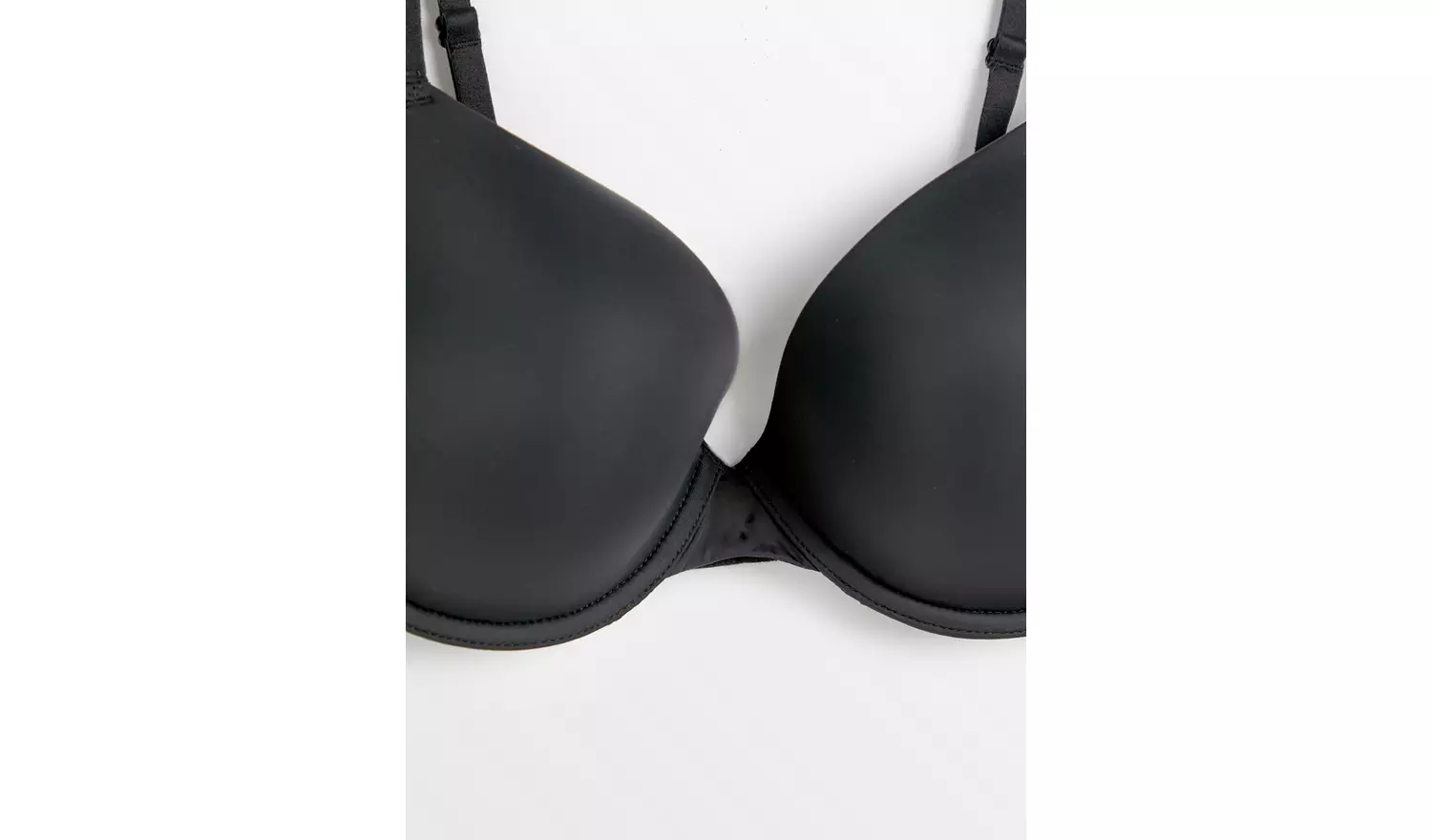 Black, White & Beige T-Shirt Bras 3 Pack 34C