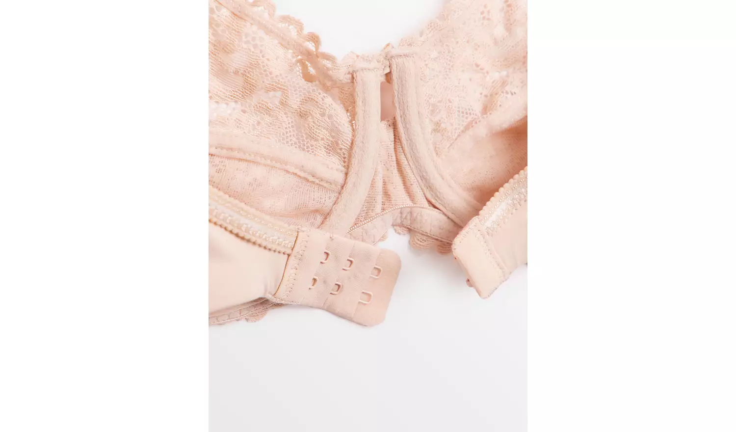 Beige Comfort Lace Underwired Bra 42B