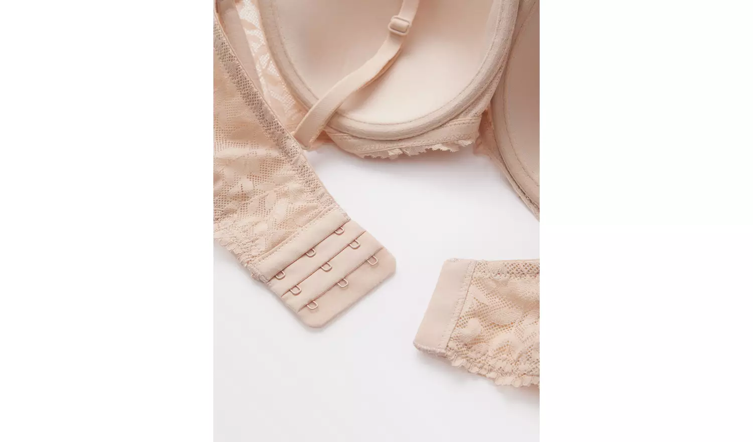 Beige Multiway Soft Cup Balcony Bra 34B