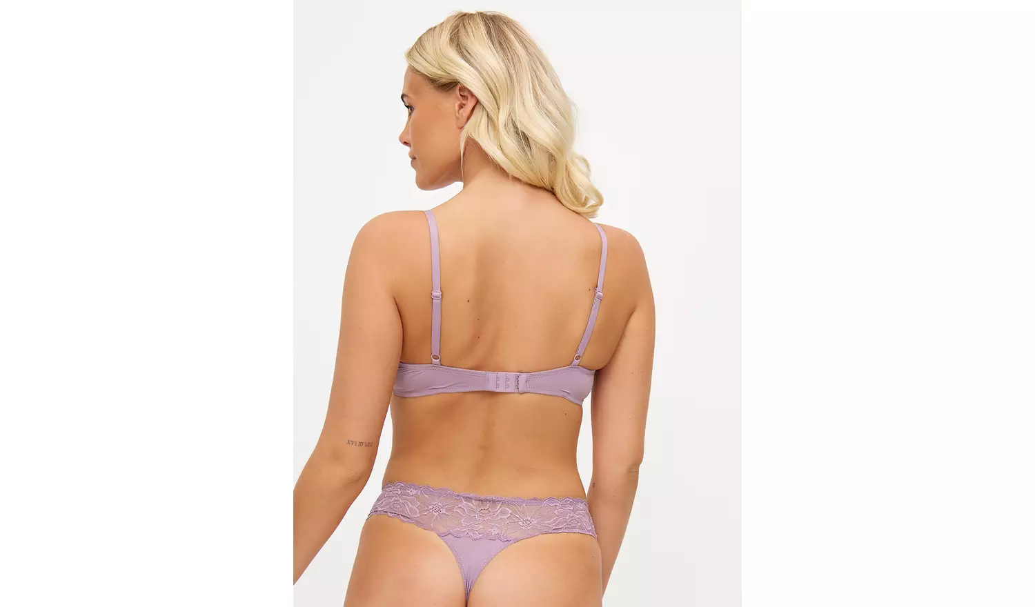 Plain Underwired Padded T-Shirt Bras 3 Pack 40D