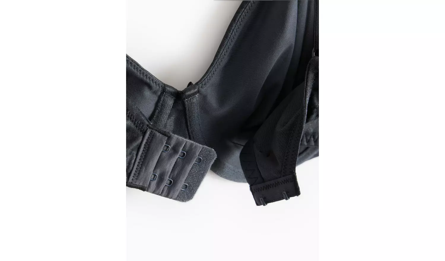 DD+ Black & White Jacquard Animal Print Underwired Bras 2 Pack38E