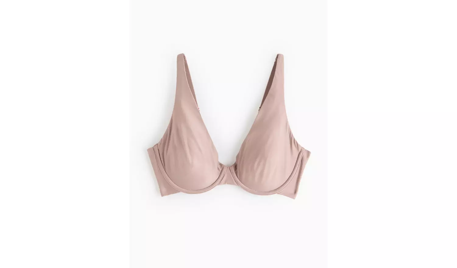 Flexform™ Taupe Non Padded Plunge Bra 34A