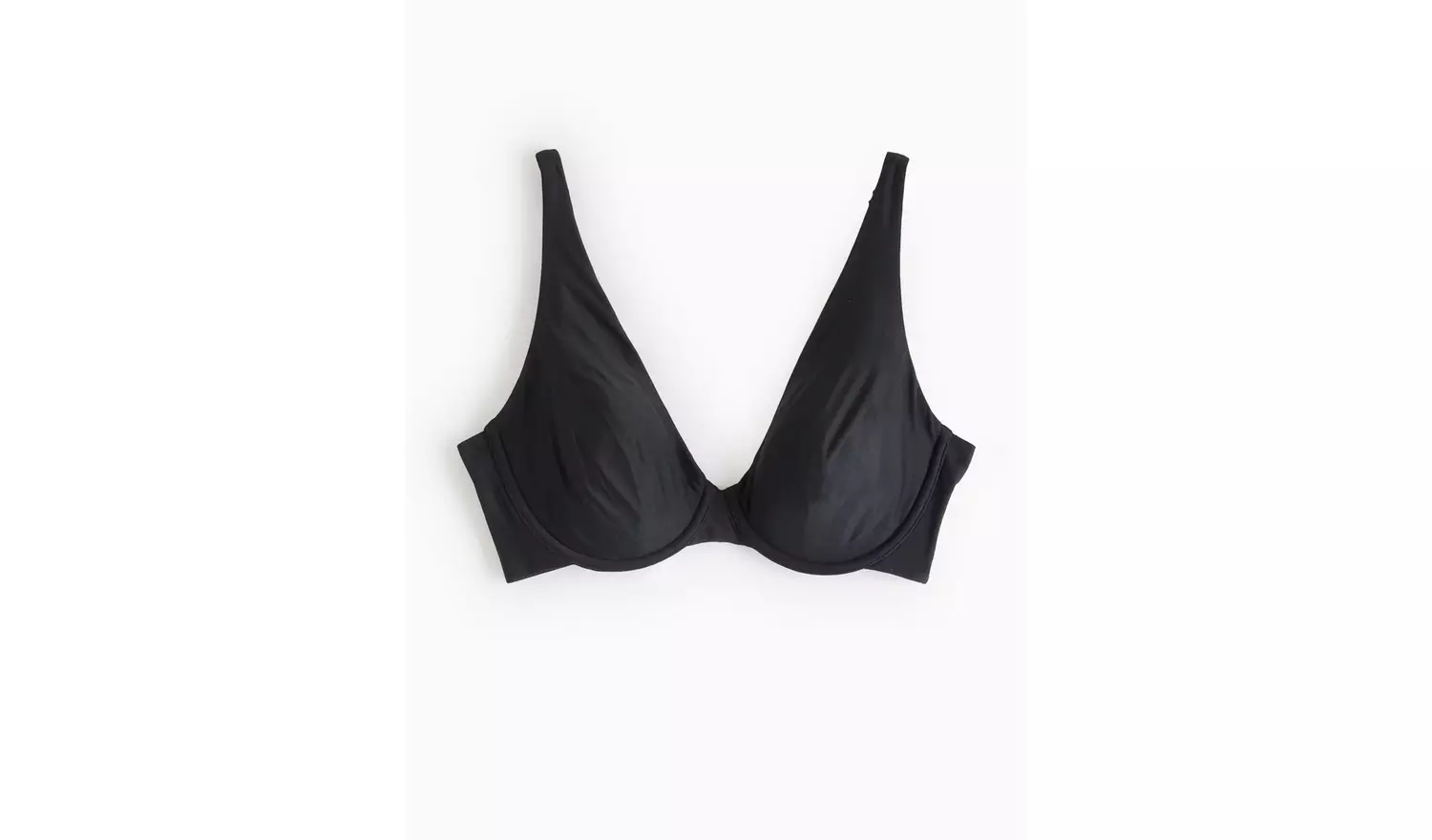 Flexform™ Black Non Padded Plunge Bra 34D