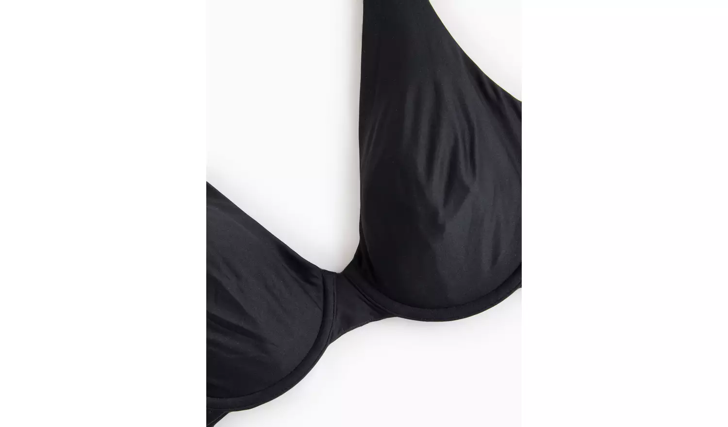Flexform™ Black Non Padded Plunge Bra 40C
