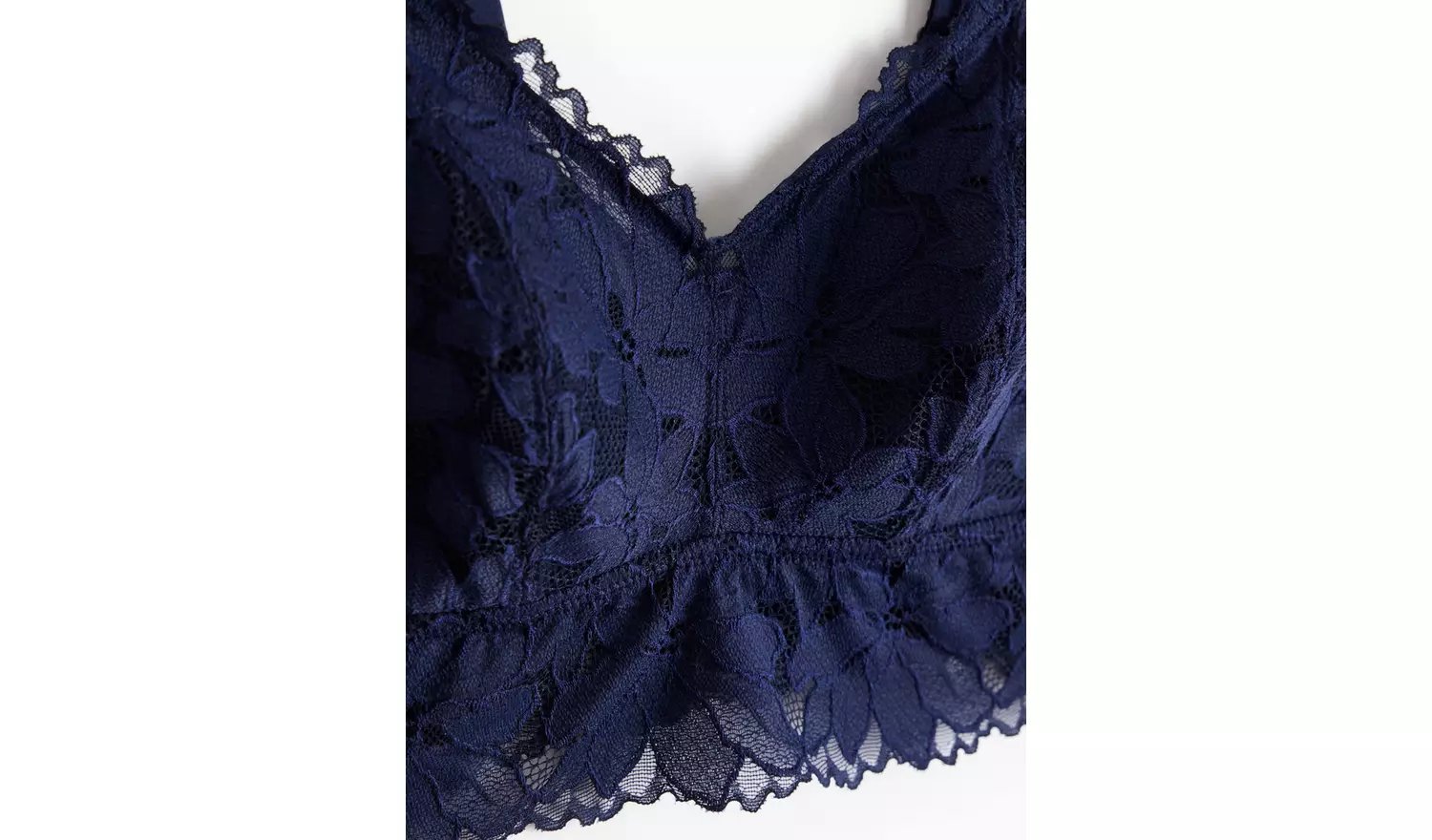 Pink & Navy Floral Lace Padded Bralettes 2 Pack8