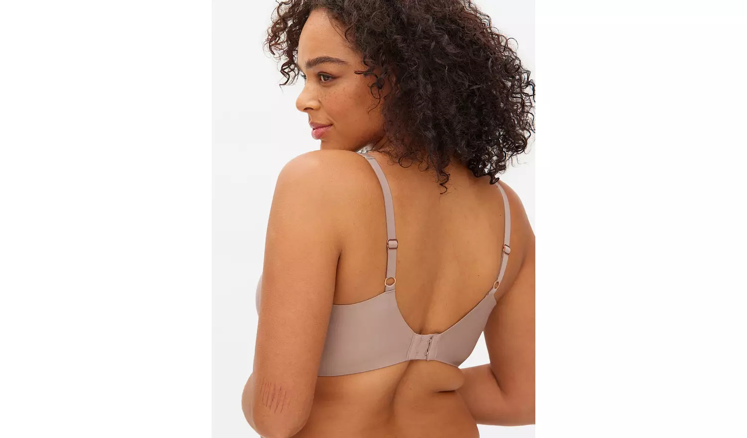 DD+ Flexform™ Taupe Non Padded Plunge Bra34G