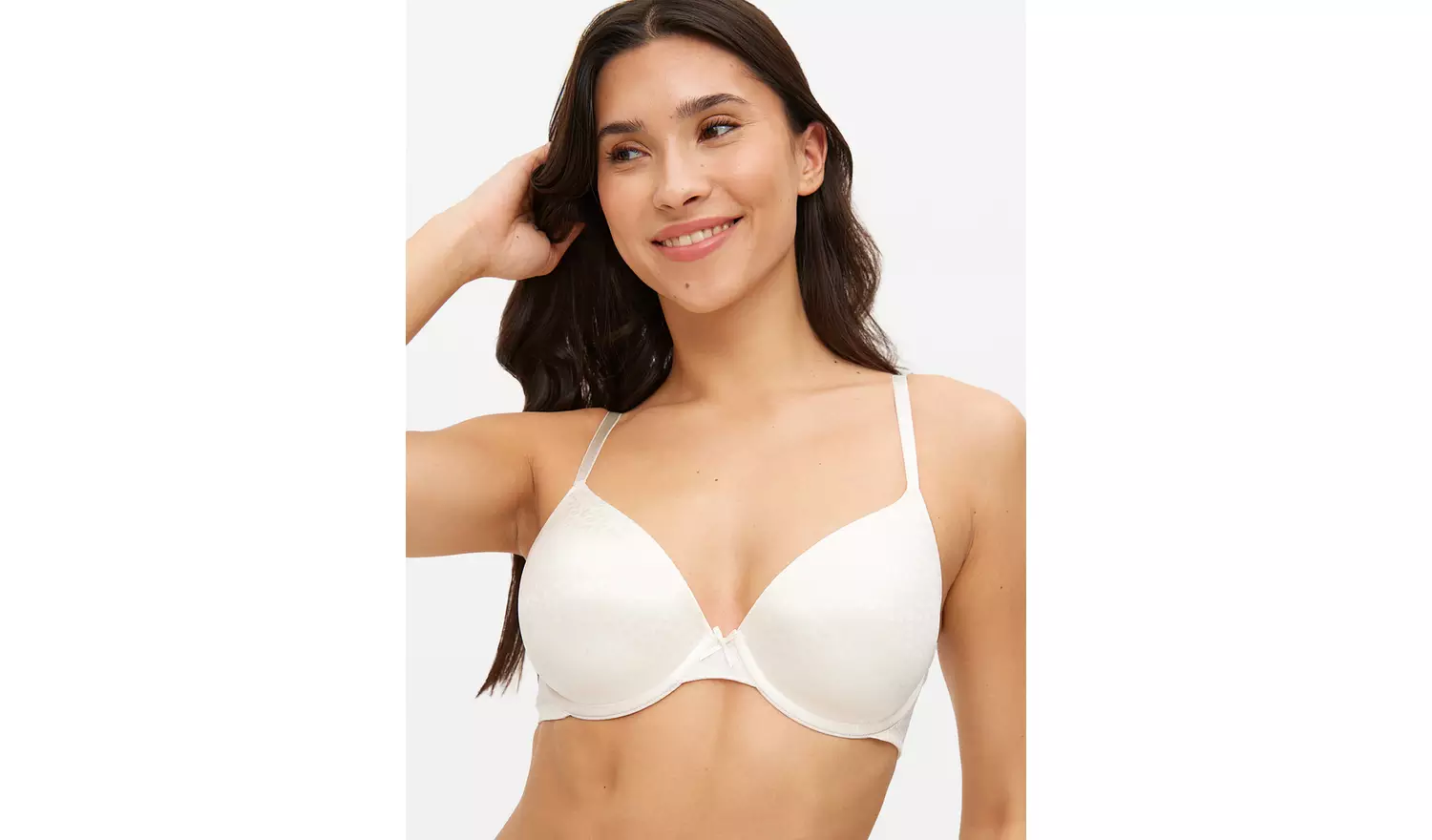 Animal Jacquard Print Underwired T-Shirt Bra 2 Pack 38C