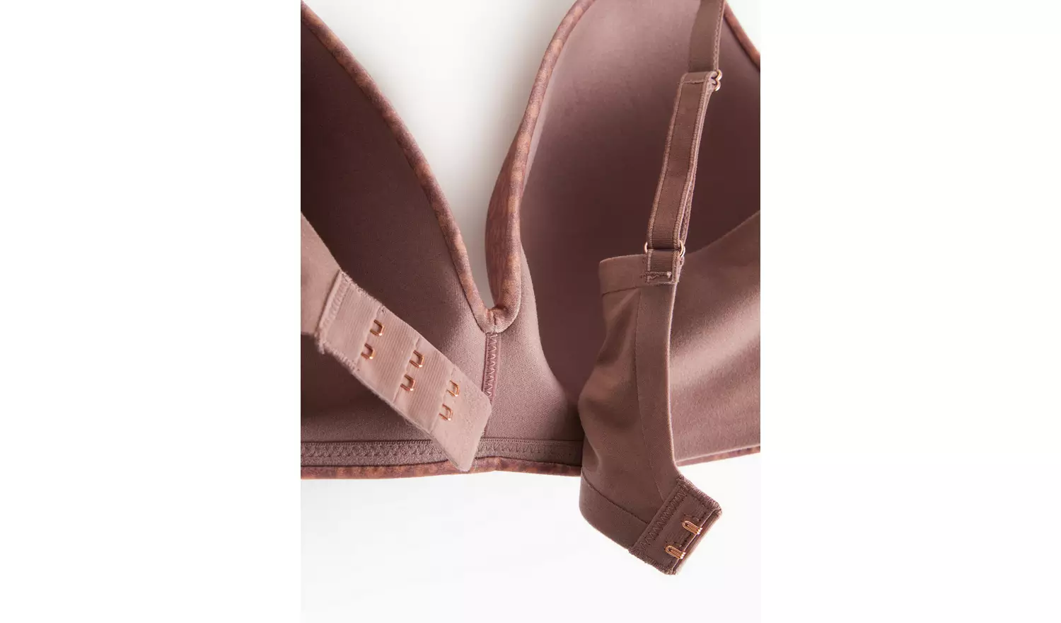 Leopard Print Plunge Padded Bra 38D