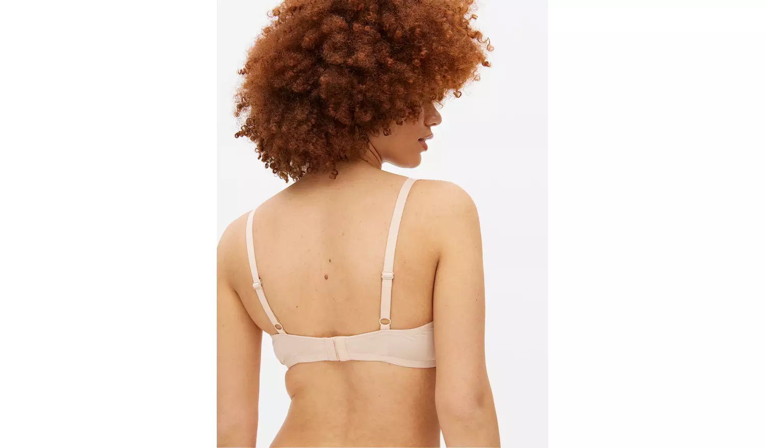 DD+ Beige & White Moulded T-Shirt Bra 2 Pack 40GG