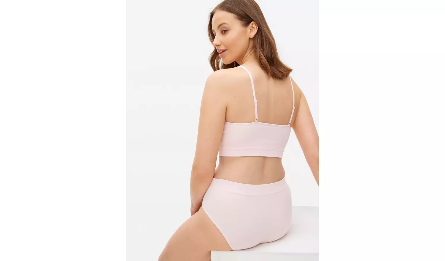 Seamfree Ribbed Crop Top 3 Pack S