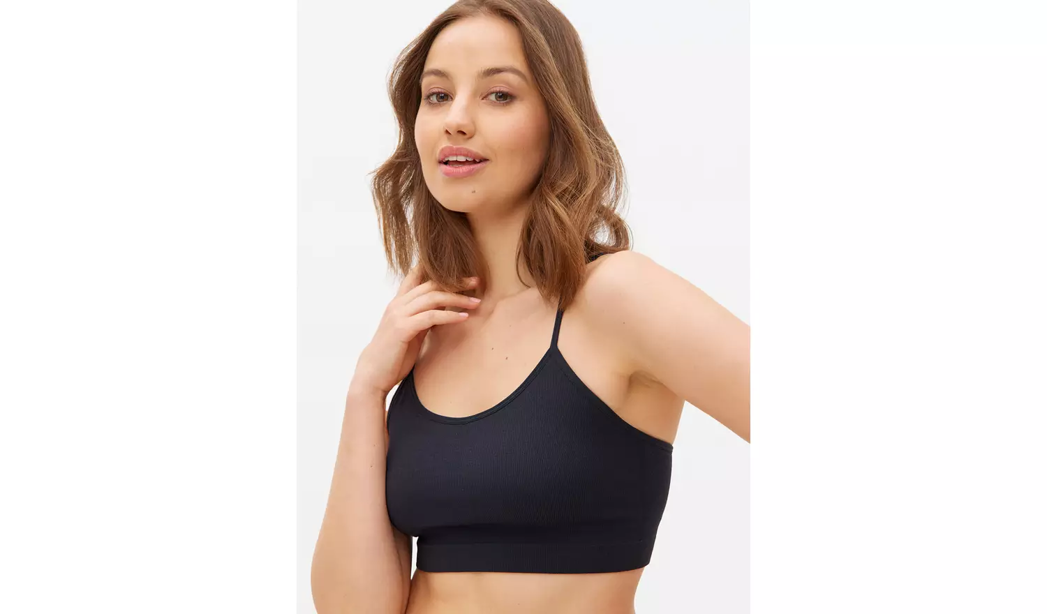 Seamfree Ribbed Crop Top 3 Pack XL