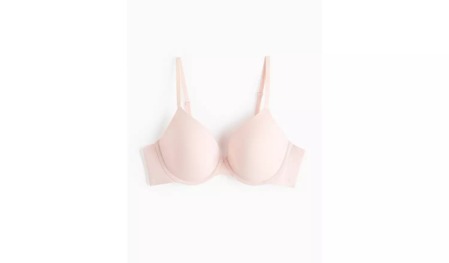Pale Pink Padded T-Shirt Bra 38D
