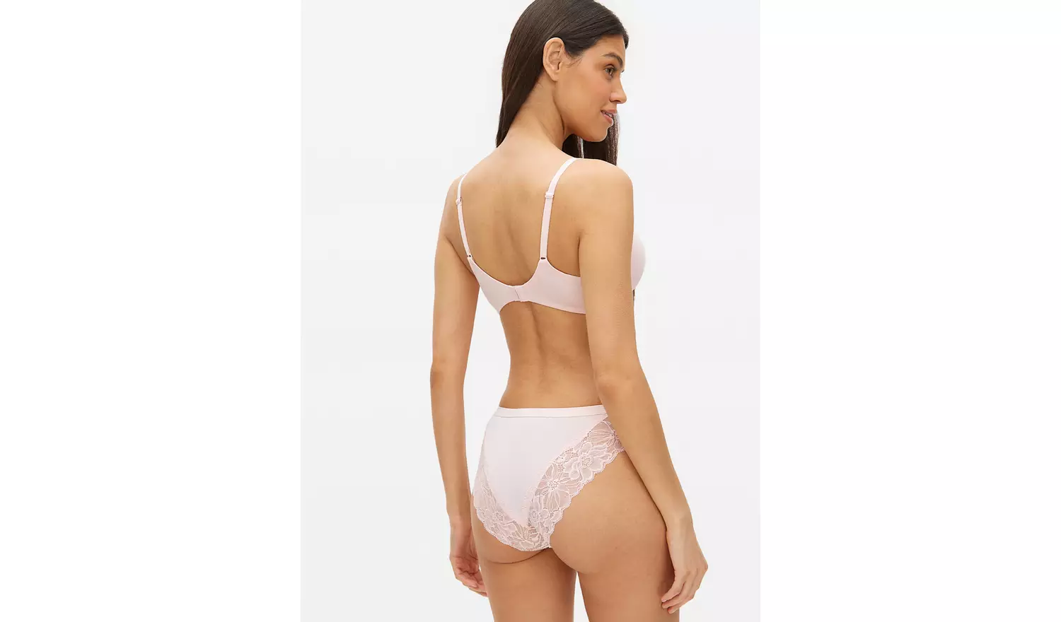 Pale Pink Padded T-Shirt Bra 38B